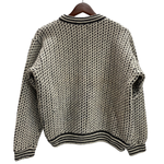 【曜日割引対象外】 エルエルビーン L.L.Bean 80's 90's バーズアイニット セーター ホワイト 201MT-4603 VB