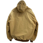 【曜日割引対象外】 カーハート Carhartt 12年製 Duck Active Jacket USA製 ジャケット ベージュ Lサイズ 201MT-3879 VB