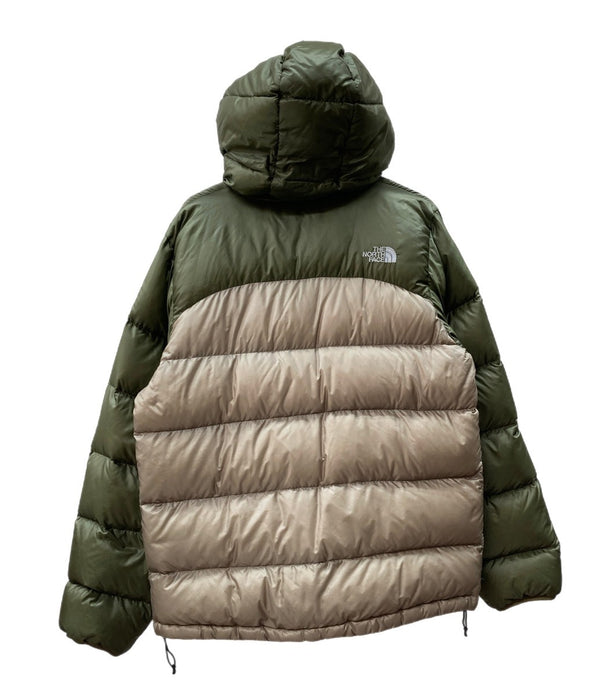 ザノースフェイス THE NORTH FACE ACONCAGUA HOODIE アコンカグアフーディ SUMMIT サミット ダウン アウター アウトドア 緑 ND18601 ジャケット ロゴ カーキ 104MT-2097