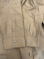 エトレトウキョウ ETRE TOKYO デザインタック シャツワンピース  1220630111-1 ワンピース カーキ フリーサイズ 101LT-207