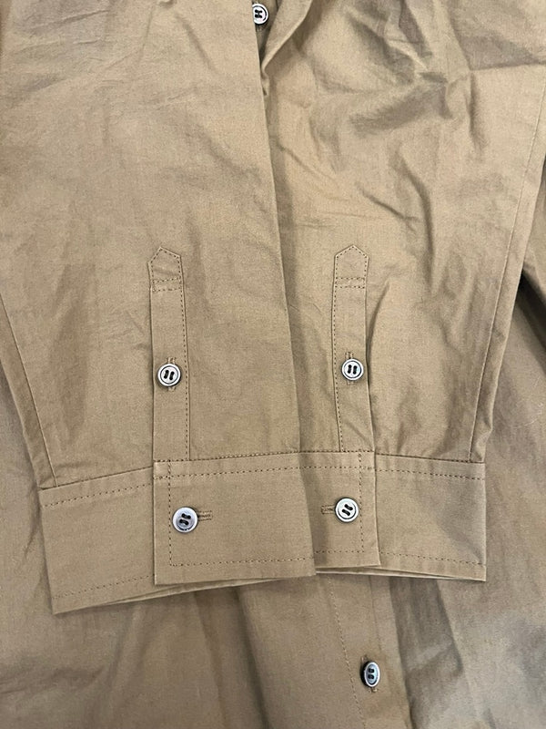 エトレトウキョウ ETRE TOKYO デザインタック シャツワンピース  1220630111-1 ワンピース カーキ フリーサイズ 101LT-207