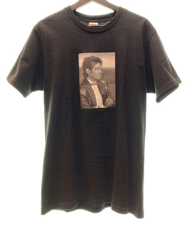 シュプリーム SUPREME 17SS Michael Jackson Tee マイケル ジャクソン Tシャツ 黒 Tシャツ プリント ブラック Mサイズ 104MT-7
