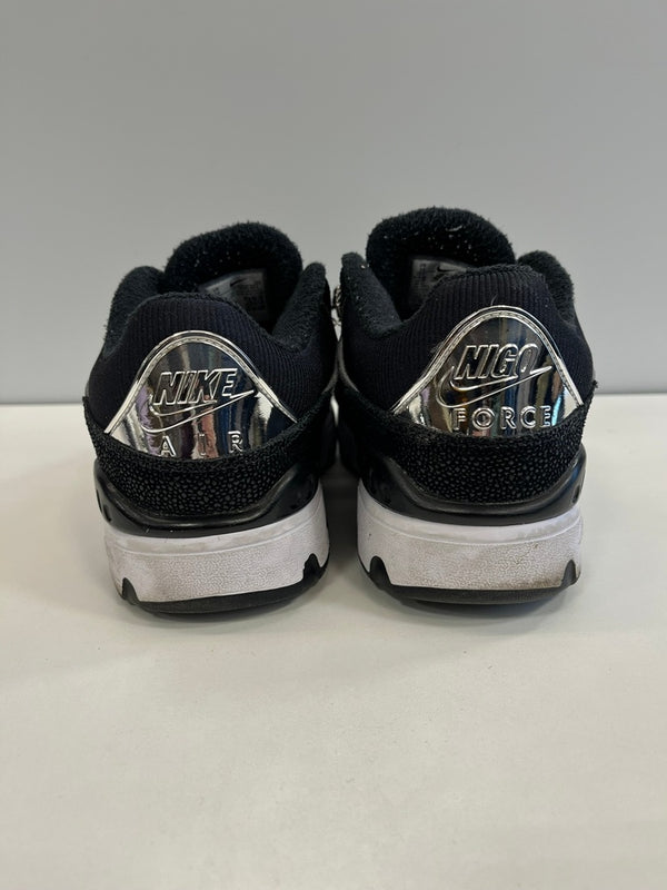 ナイキ NIKE AIR FORCE 3 LOW SP NIGO エア フォース 3 ロー ニゴー 黒 HF7630-001 メンズ靴 スニーカー ブラック 28cm 101sh-2353