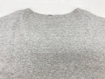 ステューシー STUSSY OLD オールド 紺タグ 90's USA製 ワールドツアー THE NEXT LEVEL ミレニアム限定 半袖 カットソー クルーネック アイコニック ロゴ GRAY 灰色 Tシャツ プリント グレー Lサイズ 104MT-1776