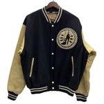 【曜日割引対象外】 ヒステリックグラマー HYSTERIC GLAMOUR 80's HYSTERIC ET-VOUS Wool Leather Varsity Jacket ジャケット ブラック 1サイズ 201MT-4605 VB