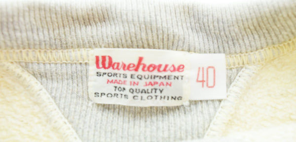ウエアハウス WAREHOUSE 両V ステンシル スウェット トレーナー 40 スウェット グレー 103MT-3156