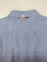 モンクレール MONCLER GAMME BLEU CAMICIA OXFORD BD SHIRT ボタンダウン シャツ 長袖 胸ポケット 青 D13915200420 26525 サイズ 0 長袖シャツ ロゴ ブルー 104MT-1076