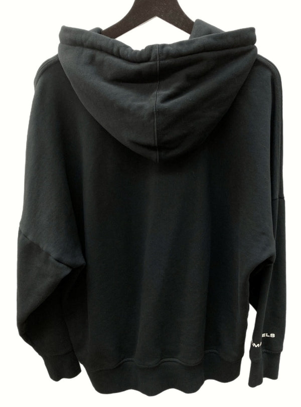 パームエンジェルス PALM ANGELS Eagle print hoodie イーグル プリント フーディ オーバーパーカー スウェット BLACK 黒 PMBB051S19492030 パーカ プリント ブラック 104MT-386