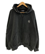 サプライヤー SUPPLIER Switching Pierced Zip Hoodie スイッチング ピアス ジップアップ フーディ パーカー  XL パーカ グレー LLサイズ 101MT-3962
