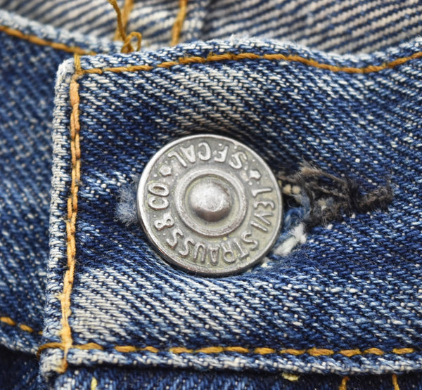 リーバイス Levi's 70s BIGE後期 501 ボタン裏2 並行ステッチ 70's ビッグE  デニム ブルー 103MB-660