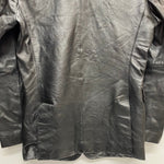 【曜日割引対象外】 ワイツーレザー Y'2 LEATHER AMPLIFIER ホースレザー テーラードジャケット ジャケット ブラック 36サイズ 201MT-4538 VB