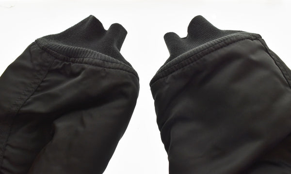 アルファ ALPHA USAF MA-1 フライトジャケット MIL-J-82790J ジャケット ブラック LLサイズ 103MT-3214