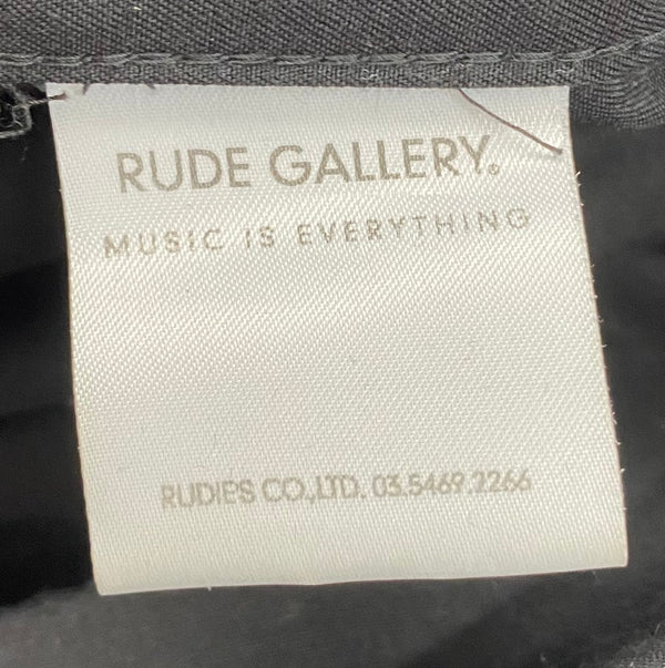 ルードギャラリー RUDE GALLERY オールインワン つなぎ・オーバーオール ブラック 4サイズ