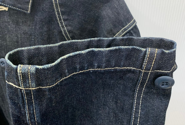 テンダーロイン TENDERLOIN デニム カバーオール ジャケット ネイビー Lサイズ 201MT-4875