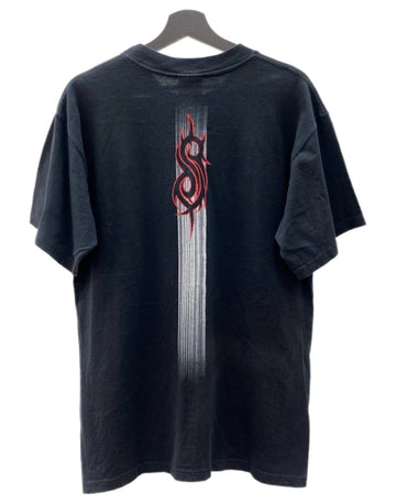 バンド band 00s Slipknot TEE スリップノット Tシャツ winterlandタグ パンク バンT 半袖 黒 Tシャツ ロゴ ブラック Lサイズ 104MT-2346