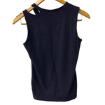 ヒステリックグラマー HYSTERIC GLAMOUR 00s キャミソール スカル柄 初期タグ ノースリーブ ネイビー フリーサイズ 201LT-445