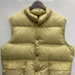 【曜日割引対象外】 ウールリッチ WOOLRICH 80's 紺タグ ダウンベスト USA製 ベスト ベージュ Lサイズ 201MT-4357 VB