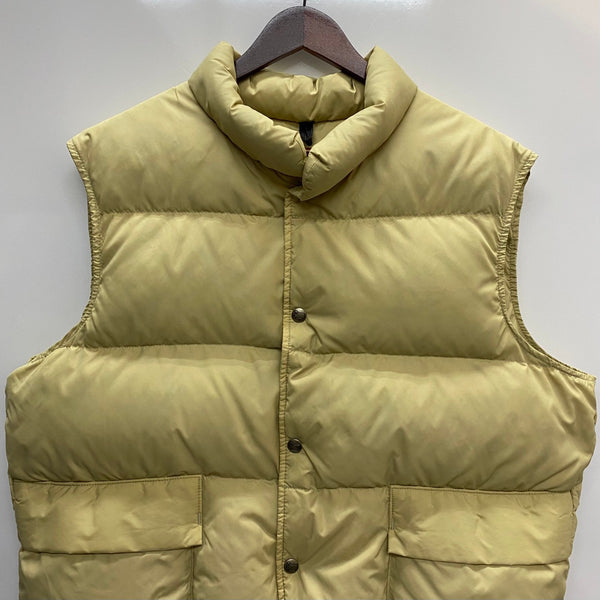 【曜日割引対象外】 ウールリッチ WOOLRICH 80's 紺タグ ダウンベスト USA製 ベスト ベージュ Lサイズ 201MT-4357 VB