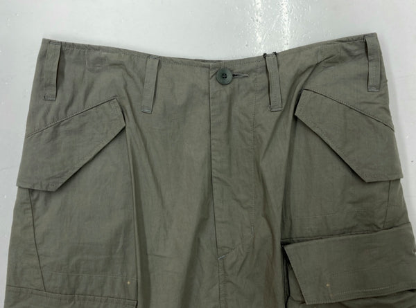 ユリウス JULIUS 19AW MULTIPLE CARGO PNATS マルチプル カーゴ パンツ ジップフライ ズボン 脱色 灰 無地 667PAM5 カーゴパンツ グレー サイズ 3 104MB-163