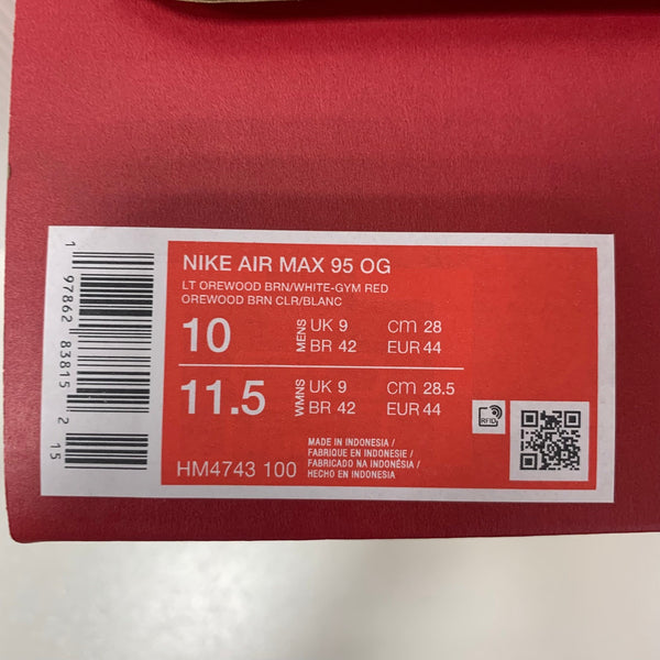 ナイキ NIKE リーバイス コラボ エアマックス95 OG デニムホワイト Levi's Air Max 95 OG Denim White HM4743-100  メンズ靴 スニーカー ホワイト 28cmサイズ 201-shoes1448