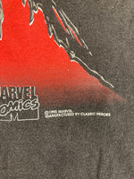 ヴィンテージ vintage 90s ©1995 マーベル MARVEL ウルヴァリン アメコミ プリントTシャツ Tシャツ ブラック Lサイズ 101MT-3455