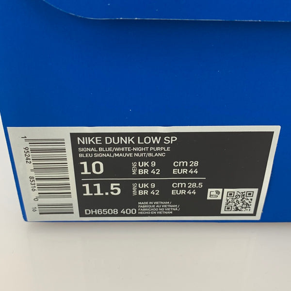 ナイキ NIKE  × UNDEFEATED DUNK LOW SP DH6508-400 メンズ靴 スニーカー ブルー 28.5cmサイズ 201-shoes1530