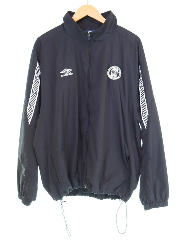 アンブロ UMBRO FREAK'S STORE 別注 フリークスストア 24ss ナイロン トラックジャケット XL ジャケット ブラック LLサイズ 103MT-3460