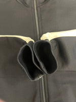 ディーゼル DIESEL Dロゴワッペン サイドライン ジップアップスウェット トラック ジャケット 黒 F-JAM-D ジャージ ブラック Sサイズ 101LT-148