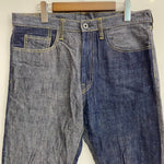 【曜日割引対象外】 キャピタル KAPITAL 2TONE HAPPY デニムパンツ 牛乳パック K1610LP194 デニム ブルー 34サイズ 201MB-988