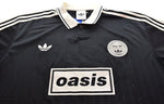 アディダス adidas adidas Originals × Oasis Live '25 Football Shirt 日本限定 ゲーム シャツ ポロシャツ ツアー ジャカード ジャージ ブラック LLサイズ 103MT-3525