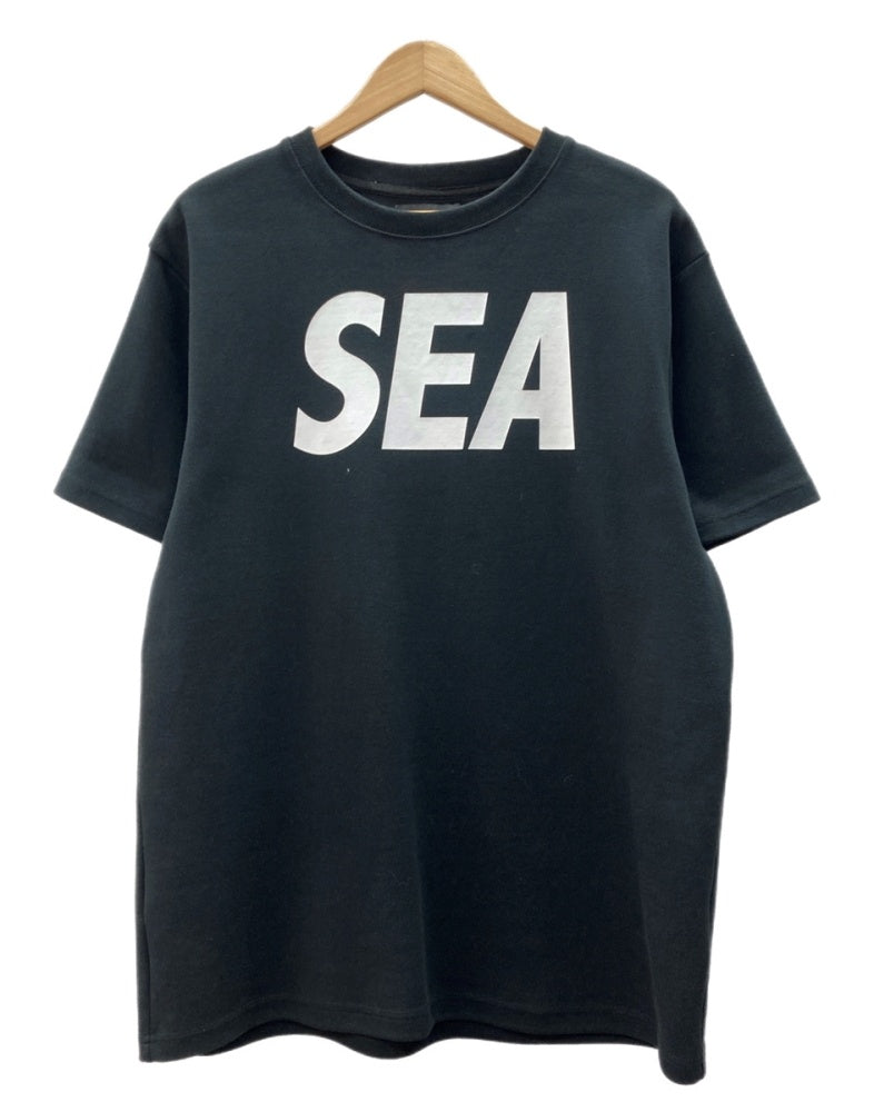 【タグあり未使用】wind and sea Tシャツ ブルー/黒ロゴ kdeGwYqPWC1GtNSgucndEq7uHVSwbb