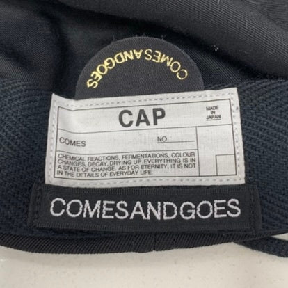 【中古】カムズアンドゴーズ COMESANDGOES 帽子 メンズ帽子 キャップ ブラック 201goods-658