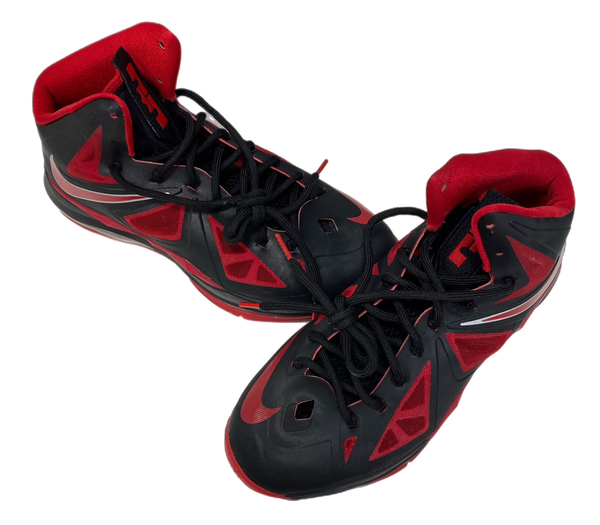 ナイキ NIKE LEBRON 10 レブロン10 バスケットシューズ 541100-006 メンズ靴 スニーカー ブラック 28.5cm 201-shoes767