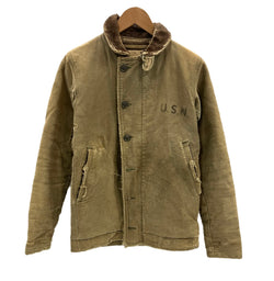 ミリタリー military 60's 60年代 NAVY DEPARTMENT US NAVY USN 米軍実物 N-1 デッキジャケット VINTAGE ヴィンテージ 38 ジャケット カーキ 101MT-5084