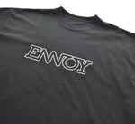 エンノイプロフェッショナル ENNOY Electric Logo 半袖 エレクトリック ロゴTシャツ  S24BRENCT01NTL Tシャツ ブラック LLサイズ 103MT-2624