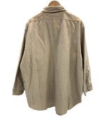 ヴィンテージ vintage 50's 50年代 SEARS ROEBUCKS HERCULES MOUNTAIN CLOTH シアーズ ヘラクレス ワークシャツ 猫目ボタン チノ アーミークロス - 長袖シャツ ベージュ 101MT-5024