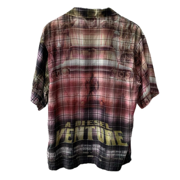 ディーゼル DIESEL S-TILBORG 半袖シャツ マルチカラー 46サイズ 201MT-4317