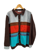 ティー TTT MSW  22AW Border Knit Cardigan ボーダー ニット カーディガン TTT-2022AW-KT01 XL セーター マルチカラー LLサイズ 101MT-4990