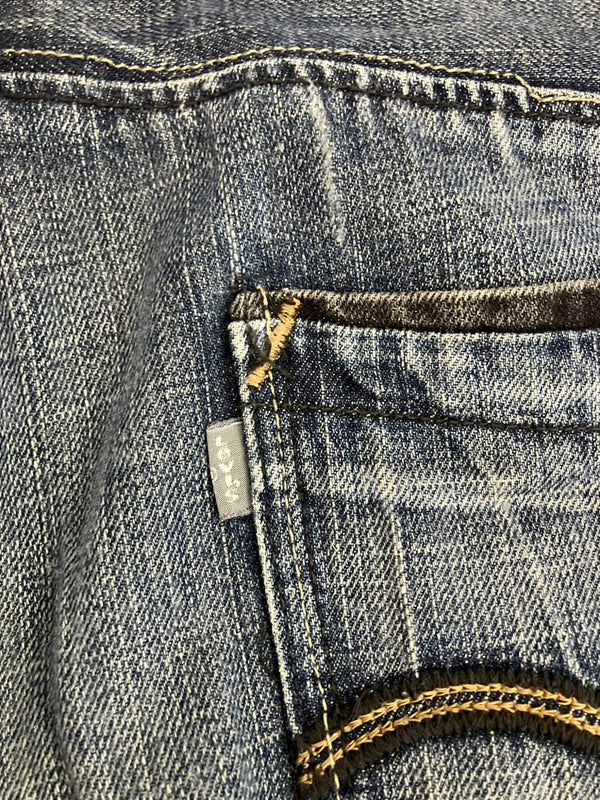 リーバイス Levi's 00's Y2K Silver Tab BOOT CUT フレアデニム ブーツカット  デニム ブルー W36L34 101MB-658