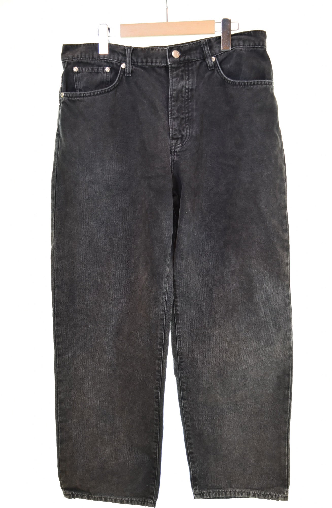STUSSY BIG OL PANT 32インチ ステューシー stussy Washed Canvas Big OL デニムパンツ W32