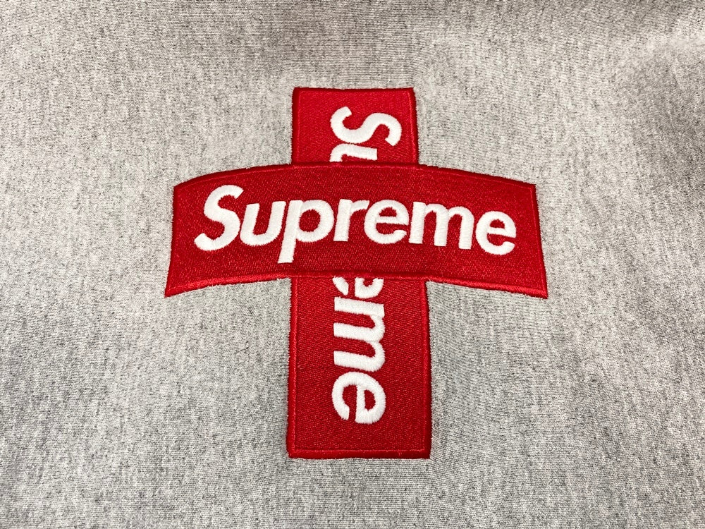 シュプリーム SUPREME Cross Box Logo Hooded Sweatshirt 20FW プル ...