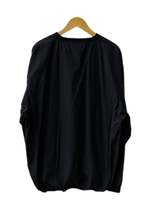 ハイドアンドシーク HIDE AND SEEK アーチロゴ ナイロンシャツ Nylon Shirt 長袖カットソー ロゴ ブラック XL サイズ 201MT-2474