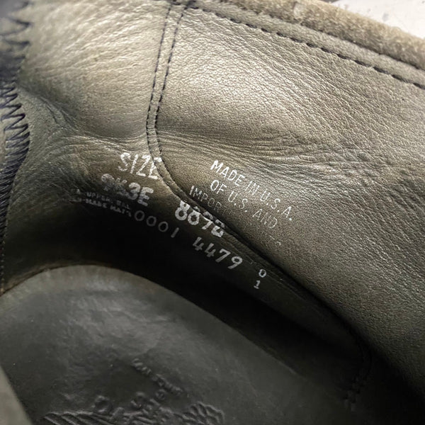 【曜日割引対象外】 レッドウィング RED WING スエード ワラビーブーツ 9 1/2 USA製 8892 メンズ靴 ブーツ その他 グレー 27.5cmサイズ 201-shoes1557 VB