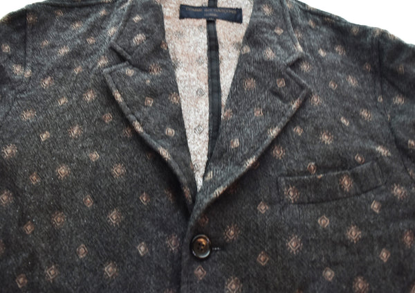 コムデギャルソン オム COMME des GARCONS HOMME 00AW ドットTailored jacket テーラードジャケット HJ-04015M ジャケット ブラウン Mサイズ 103MT-3271