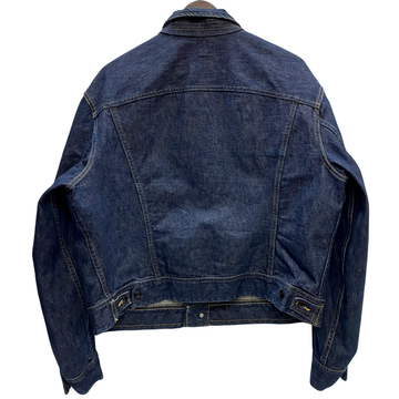 【曜日割引対象外】 ヴィンテージ vintage LEE 60's 101-J 濃紺 デニムジャケット ジャケット ブルー 48サイズ 201MT-4892 VB