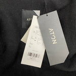 エイトン ATON ASAKO NYLON BALMACAAN COAT 7049683 コート グレー 6サイズ 201MT-4172