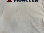 モンクレール MONCLER MAGLIA ロゴパッチ付き半袖Tシャツ 白 E10918041850 8390T Tシャツ ホワイト Sサイズ 101MT-4251