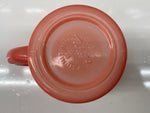 ファイアーキング Fire-King 50s 60s Rose-Ite Mug ローザイト マグ Dハンドル USA製 耐熱 マグカップ 赤 その他 無地 ピンク 104Z-18