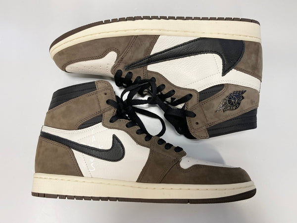 ジョーダン JORDAN NIKE AIR JORDAN 1 HIGH OG TS SP TRAVIS SCOTT ナイキ エアジョーダン ワン ハイ トラビススコット  CD4487-100 メンズ靴 スニーカー ブラウン 28.5cm 101sh-2106