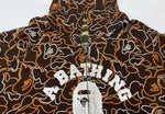 アベイシングエイプ A BATHING APE REVERSIBLE CAMO Hoodie リバーシブル カモ フーディ 緑 茶 -- パーカ カモフラージュ・迷彩 ブラウン 104MT-2098
